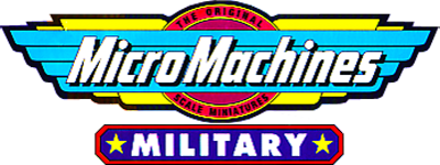 Micro Machines logo for Sega Mega Drive